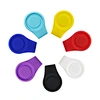 The Magnetic Hat Clip is a practical accessory for golfers. It features a strong magnet that securely attaches to the brim of your hat, providing a convenient spot to hold small metal items like ball markers or divot repair tools.