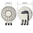 golf hat clip with ball marker