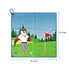 custom embroidered golf towels