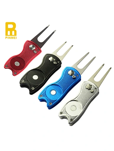 A personalized golf divot tool and ball marker is the ultimate accessory for any golfer. This versatile tool not only helps repair divots on the green but also doubles as a ball marker.