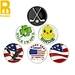 Unique ball markers are a golfer's personal touch on the green. These one-of-a-kind markers come in various shapes, colors, and materials, allowing players to express their individuality.