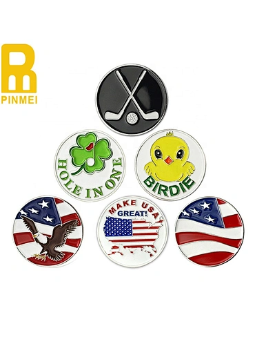 Unique ball markers are a golfer's personal touch on the green. These one-of-a-kind markers come in various shapes, colors, and materials, allowing players to express their individuality.