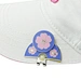 The Magnetic Ball Marker Hat Clip is a practical accessory for golfers. It features a strong magnet that securely attaches to the brim of your hat, providing a convenient spot to hold your ball marker.