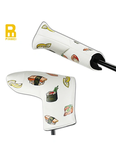 Putter covers are protective sleeves designed specifically for putters, a type of golf club used for short-distance shots on the green.