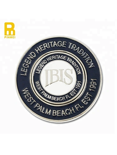 The poker chip ball marker is a unique and versatile accessory for golfers. Made of high-quality materials, it serves as a stylish marker on the green. With its distinctive design and smooth surface, it adds a touch of sophistication to any golf game.