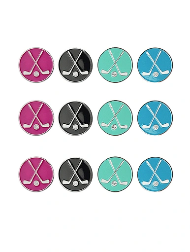 Custom magnetic golf ball markers are a personalized accessory for golfers. Made with high-quality materials, they feature a magnetic backing for easy attachment to hat clips or divot tools.