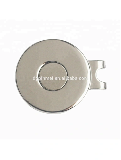 The hat ball marker clip is a convenient accessory for golfers. This clip attaches securely to your hat or visor, keeping your ball marker easily accessible. Made from durable materials, it ensures that your marker stays in place during your game.