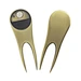 A custom golf divot repair tool adds a personal touch to your golfing experience. This tool can be customized with your name, initials, or logo, making it a unique and stylish accessory.