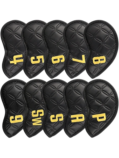 Iron golf club head covers are essential accessories for protecting the heads of golf clubs. These covers are typically made from durable materials like neoprene or nylon, providing a snug fit and preventing scratches and dings.