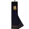 Custom logo golf towels are personalized accessories for golfers. They are made of high-quality fabric and feature a custom logo or design embroidered or printed on the towel.