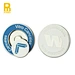 Golf marker poker chips are stylish accessories for golfers. These round chips, resembling poker chips, are used to mark the position of a golf ball on the green. Made from durable materials, they often feature unique designs or logos.