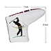 The putter golf head cover is an essential accessory for any golfer. Designed to protect the putter head from scratches and damage, it offers a snug fit and easy access to your club. With its durable construction and stylish design.
