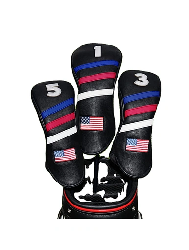 The leather driver headcover is a luxurious and sophisticated accessory designed to protect the driver clubhead. Crafted from high-quality leather, it offers excellent durability and a snug fit.