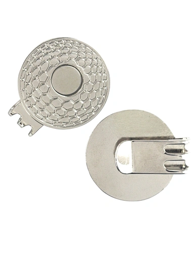 Customize your golf ball marker hat clip with your own unique design. This practical accessory attaches securely to your hat or visor, keeping your ball marker easily accessible. Made from durable materials, it withstands the demands of the golf course.
