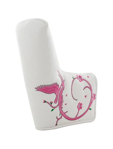 The embroidered putter cover is a stylish and personalized accessory for golfers. With intricate stitching and detailed designs, these covers add a touch of elegance to the putter.