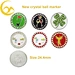 crystal golf ball marker