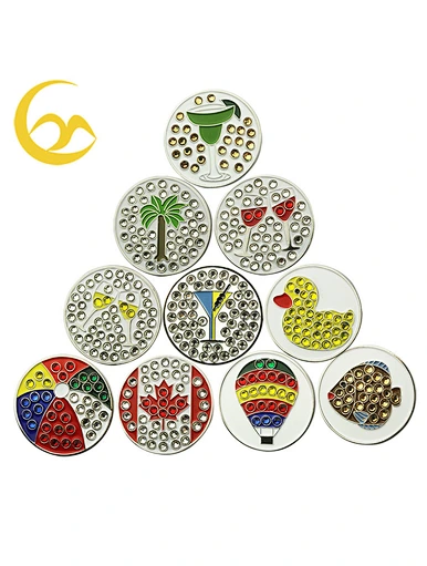 Personalized golf markers are customized accessories that add a unique touch to a golfer's game. These markers can be engraved with initials, names, or logos, making them a special and meaningful item.