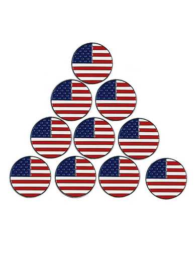Unique golf ball markers are one-of-a-kind accessories used to mark a golfer's ball on the green. These markers stand out with their creative designs, ranging from personalized initials to quirky symbols.