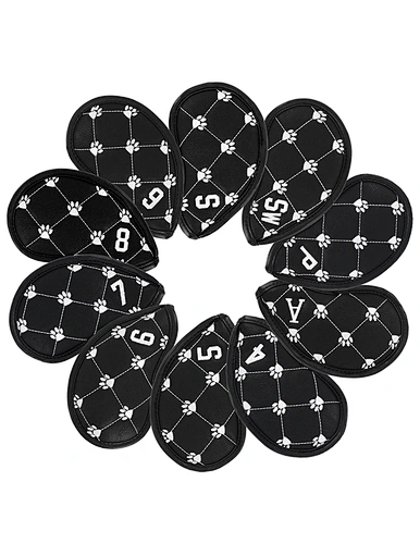 Leather iron head covers are premium accessories that offer superior protection for golf clubheads. Made from high-quality leather, these covers provide a snug fit and shield the irons from scratches and damage.