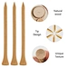 golf tees bamboo