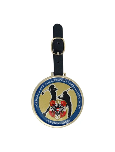 Leather golf bag tags are luxurious and sophisticated accessories that add a touch of elegance to any golfer's equipment. Crafted from premium leather, these tags are durable and age beautifully over time.