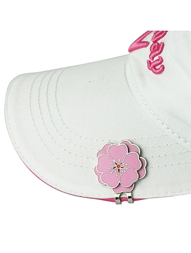 The ball marker cap clip is a practical and stylish accessory for golfers. It features a clip that easily attaches to the brim of a hat or visor, keeping the ball marker within reach.
