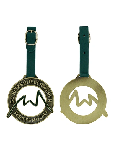 Custom golf bag tags are personalized accessories that golfers can attach to their bags or clubs. Made from durable materials, these tags can be customized with names, logos, or unique designs.