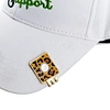 The golf hat clip and ball marker is a convenient accessory that attaches to your hat or visor. It features a removable ball marker that can be easily accessed and used during your game. A practical and stylish addition to your golfing gear.