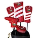 Leather headcovers are the epitome of sophistication and durability. Crafted from high-quality leather, they provide excellent protection for your golf clubs. With their sleek and timeless design, they add a touch of elegance to your golf bag.