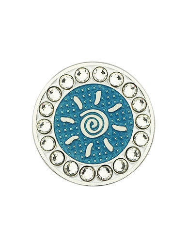 Magnetic golf ball markers are practical accessories for golfers. These markers feature a magnetic base, allowing them to securely attach to the golf ball or hat clip. With their compact size and strong magnetic hold.