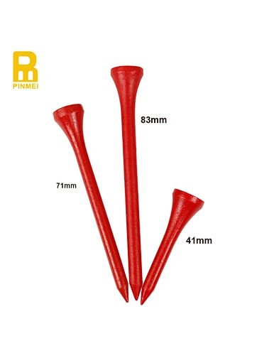 Wooden golf tees available on Amazon are reliable and eco-friendly tools used in golf to elevate the ball off the ground for a better swing. These tees are made of high-quality wood and come in various lengths to suit different golfers' preferences.