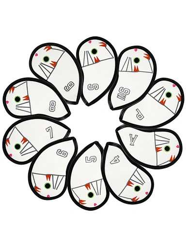 The golf iron cover set is a must-have for any golfer. These covers provide excellent protection for the iron heads, preventing scratches and dings. With their durable construction and secure fit.