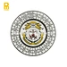 poker chip with removable ball marker