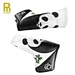 The cool blade putter covers are trendy and stylish accessories for golfers. Designed with unique patterns and vibrant colors, they add a touch of personality to any golf bag.