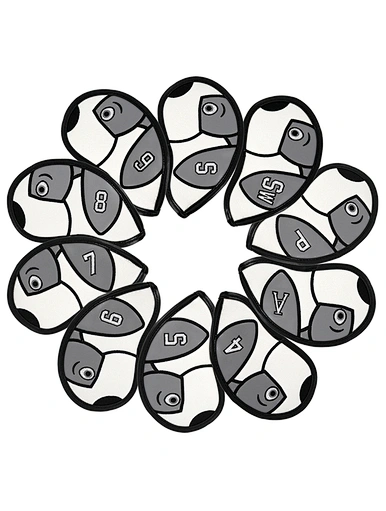 Iron head covers are essential accessories for golfers. Made from durable materials like neoprene or synthetic leather, these covers protect the heads of your irons from scratches and dings.