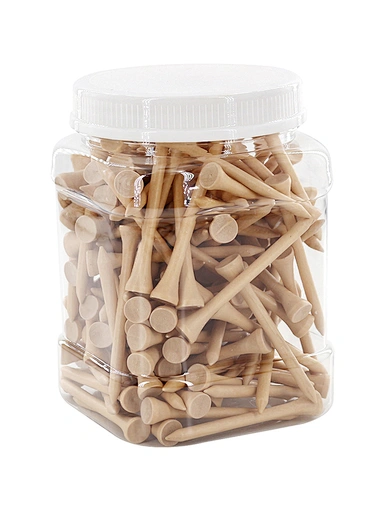 Custom printed golf tees are personalized accessories for golfers. These tees can be customized with logos, names, or unique designs. They are typically made of durable materials and come in various lengths.