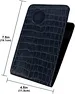 leather golf score card holder