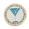 Golf ball markers for the green are essential accessories used to mark the position of a golfer's ball on the putting surface. These small, flat markers are typically made of metal or plastic and come in various designs and colors.