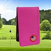 leather golf score card holder