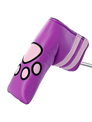 The mallet putter headcover magnetic is a practical and secure accessory for golfers. It is designed to fit mallet-style putters and features a magnetic closure for easy access and a snug fit.