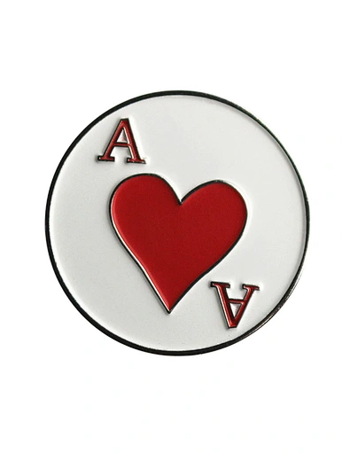 Custom metal golf ball markers are personalized accessories used to mark a golfer's ball on the green. These markers are made from high-quality metal materials, such as stainless steel or brass.