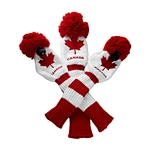 Knit headcovers are a stylish and practical accessory for golfers. Made from soft and stretchy materials, they provide a snug fit for your clubheads, protecting them from scratches and dings.