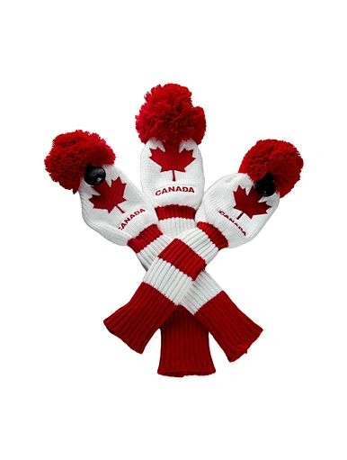 Knit headcovers are a stylish and practical accessory for golfers. Made from soft and stretchy materials, they provide a snug fit for your clubheads, protecting them from scratches and dings.