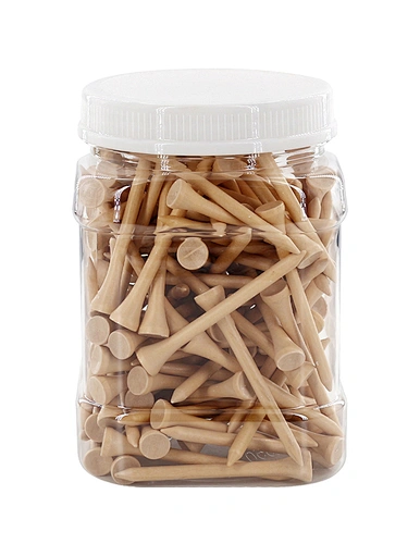 Golf tees made from bamboo are a popular choice among golfers. These tees offer a smooth and durable surface for placing the golf ball. The natural strength of bamboo ensures that the tees can withstand multiple hits without breaking.
