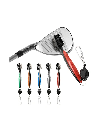 The golf club cleaning tool is an essential accessory for golfers. Its versatile design features bristles that effectively remove dirt and debris from clubheads and grooves, improving performance.