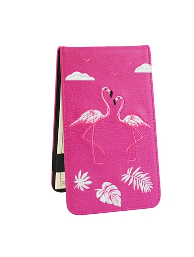 Leather scorecard holder is a sophisticated and durable accessory for golfers. Crafted from premium leather, it offers a luxurious feel and long-lasting quality. With a secure pocket for your scorecard and additional slots for tees and pencils.