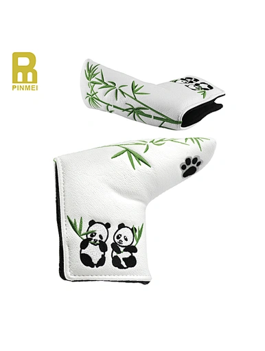 The embroidered putter cover adds a touch of elegance to your golf bag. With intricate embroidery, it showcases a stylish design that stands out on the green. Made with durable materials, it offers reliable protection for your putter.