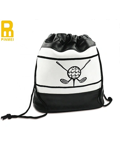 The golf pouch is a compact and convenient accessory designed specifically for golfers. It is a small bag that can be attached to a golf bag or carried separately.