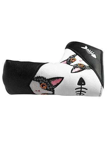 The magnetic blade putter cover offers convenience and protection. With its strong magnetic closure, it securely attaches to your putter, preventing it from falling off during transportation. The sleek design and durable material ensure long-lasting use.
