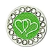 Ladies golf ball markers are specially designed accessories for female golfers. These markers come in various feminine designs, colors, and patterns. They are used to mark the position of a golfer's ball on the green.